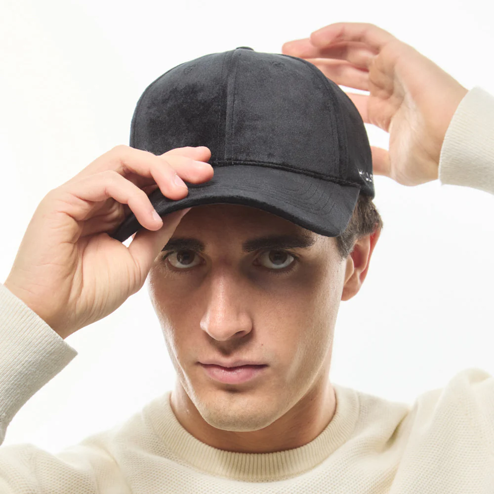 Baseball Cap Black/White - Image 8
